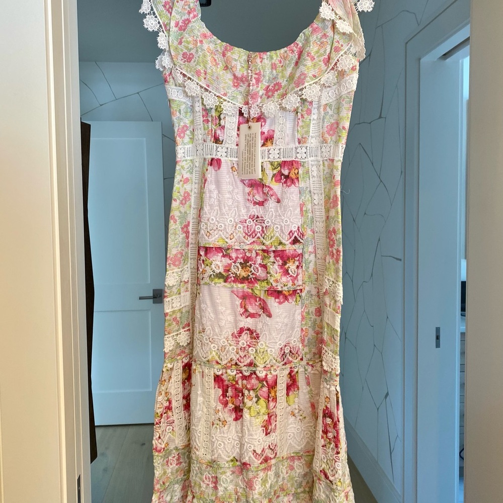 Love Shack Fancy Faustine MIDI Dress